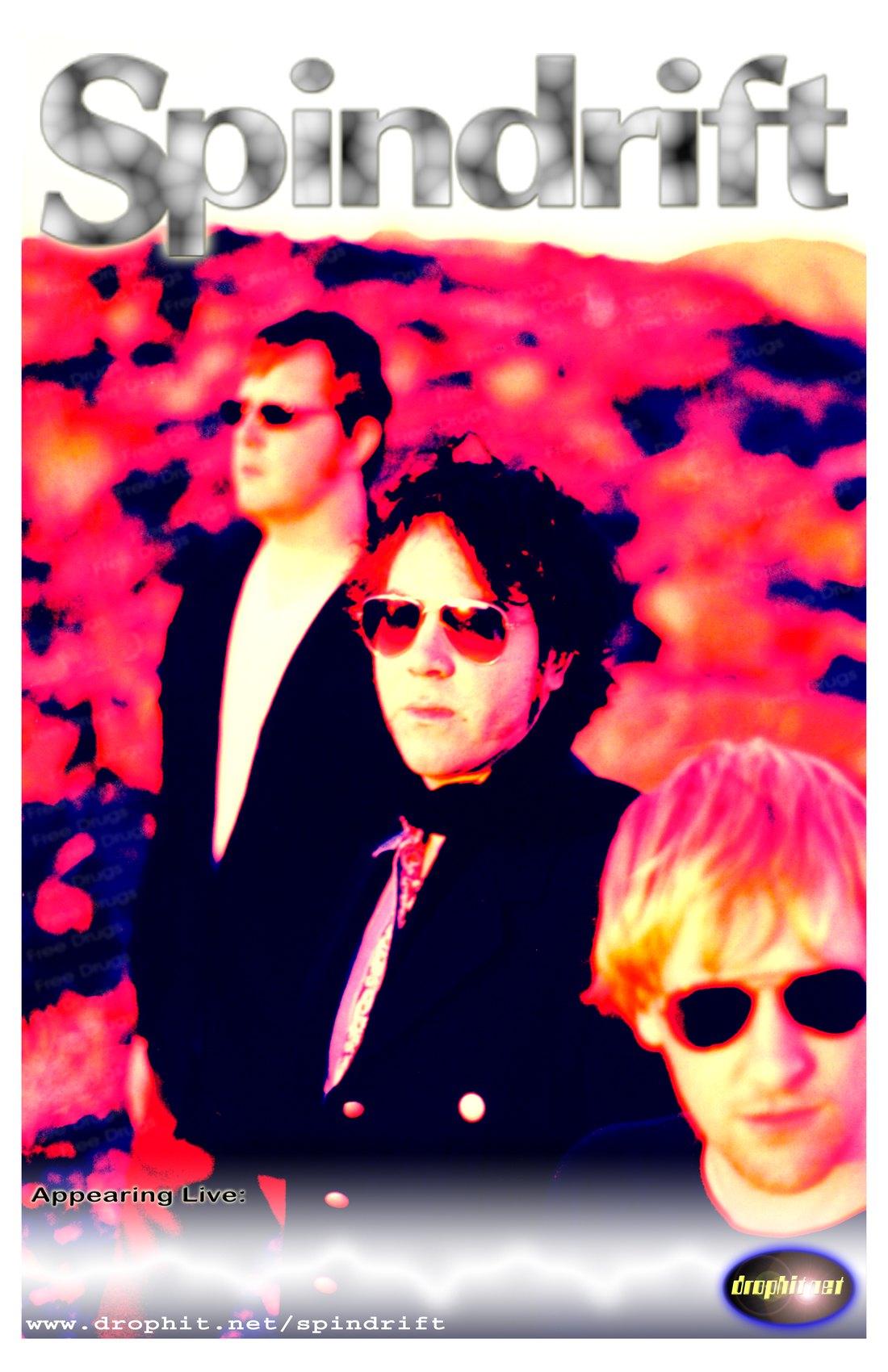Spindrift tour poster, 2003
